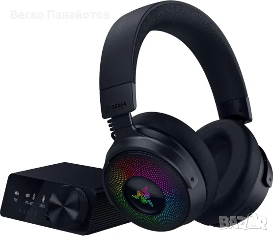 Безжични геймърски слушалки Razer Kraken V4 Pro -70%, снимка 3 - Bluetooth слушалки - 49960651