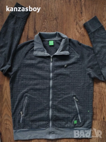 HUGO BOSS Skazz 2 - страхотно мъжко горнище р-р L, снимка 3 - Суичъри - 51959649