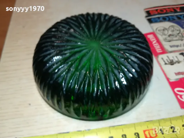 ЗЕЛЕН ПЕПЕЛНИК 1405251020, снимка 6 - Антикварни и старинни предмети - 50281229