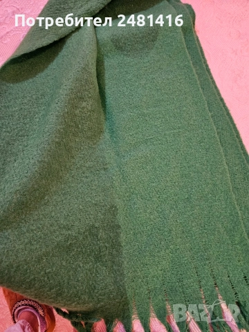 Дамски зимен шал , снимка 3 - Шалове - 52599285