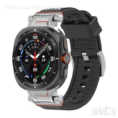 Спортна Каишка за Galaxy Watch Ultra, снимка 4 - Смарт гривни - 52640480