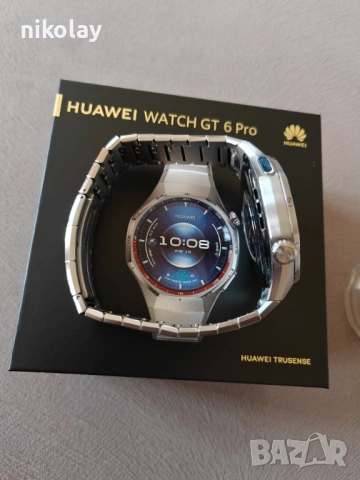 Huawei Watch GT 6 Pro Titanium в гаранция от Yettel, снимка 11 - Смарт часовници - 53934118