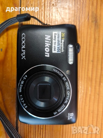 Nikon coolpix S3700 Wi Fi 20,1 Megapixels, снимка 2 - Фотоапарати - 53734833