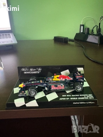 продавам колекция формула 1 на MINICHAMPS 1/43 RED BULL, снимка 6 - Колекции - 53482754
