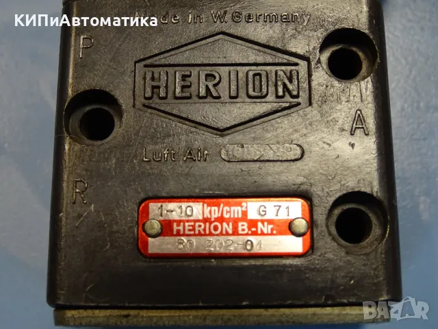 пневматичен разпределител HERION 80202-04 Solenoid Valve 48VAC/24VDC, снимка 4 - Резервни части за машини - 46988796