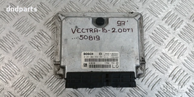 Компютър Opel Vectra B 2.0DTI 1997г. 0281001634 90569348 