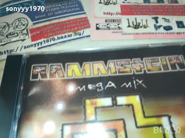 RAMMSTEIN MEGA MIX CD 0811241025, снимка 10 - CD дискове - 47888266