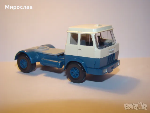 WIKING H0 1/87 HANOMAG HENSCHEL МОДЕЛ КАМИОН КОЛИЧКА ТИР, снимка 3 - Колекции - 48383027