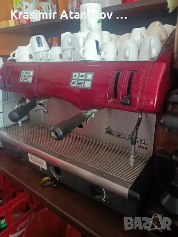 Професионална кафемашина Faema Due два броя, снимка 4 - Обзавеждане за заведение - 50200729