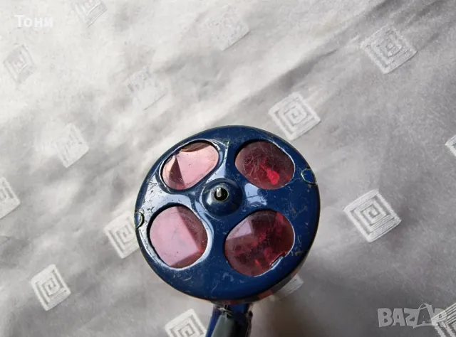 Тенекиена играчка, Лъчев пистолет, "Космически пистолет"JAPON Ray Gun, снимка 10 - Колекции - 50297350