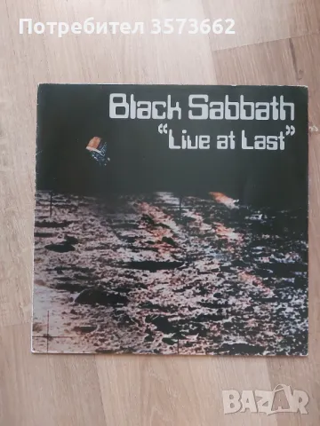 Black Sabbath "Live and Last 1973  г." LP