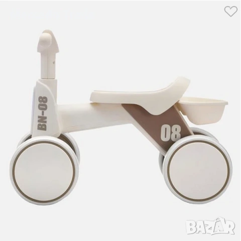 Детско колело за баланс Mercado Trade, Със звук и светлина, Бежов, снимка 3 - Детски велосипеди, триколки и коли - 53456965