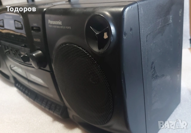 Panasonic RX-DT600 двукасетъчен радиокасетофон със CD плейър, снимка 7 - Радиокасетофони, транзистори - 54255555