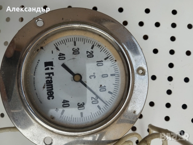 Термометър от хладилен камион