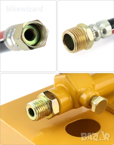 QWORK Ръчна помпа за изпитване на налягане за водопроводни тръби – 25 бара НОВА, снимка 2 - Други инструменти - 54231711