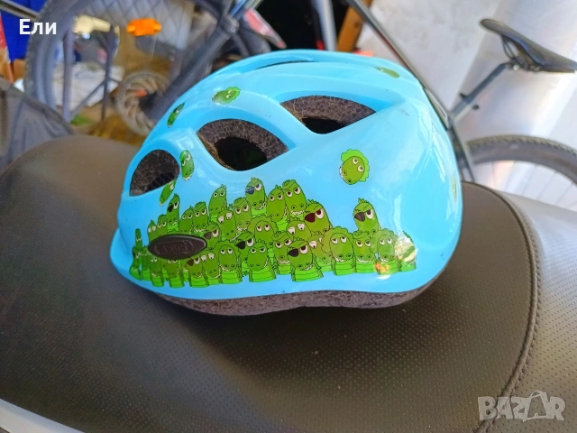 Детска каска за велосипед 45-50 см, снимка 4 - Аксесоари за велосипеди - 53874123