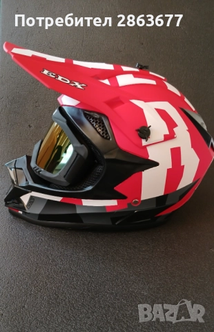 Каска шлем за мотокрос, колело (велосипед), скутер, тротинетка, снимка 2 - Аксесоари за велосипеди - 51797103