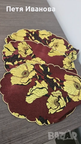 Луксозно шалте за спалня с възглавнички и салфетки, снимка 8 - Покривки за легло - 51171809