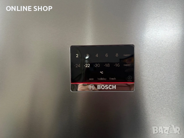 Хладилник с фризер BOSCH нов във гаранция, снимка 11 - Хладилници - 53065838