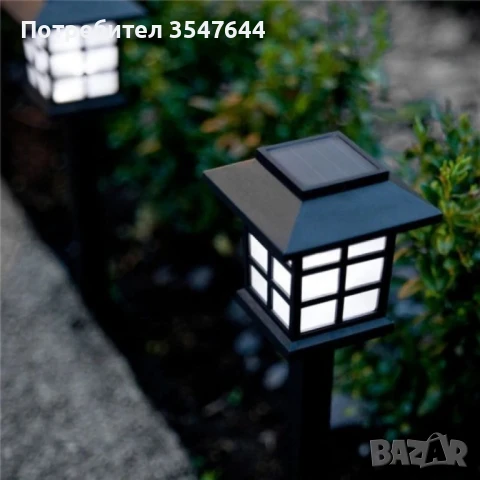 Комплект от 6.бр. соларни лампи , снимка 7 - Соларни лампи - 50533269