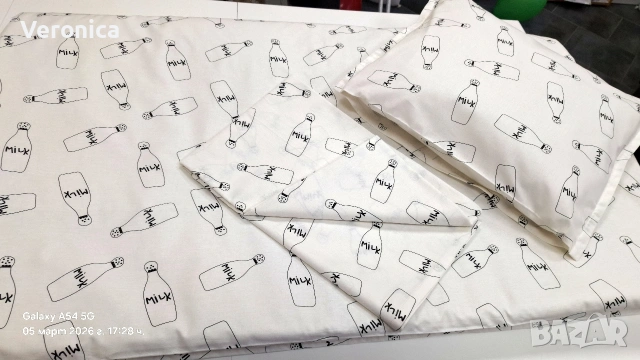 Детски спален комплект 70/140 размер с олекотена завивка