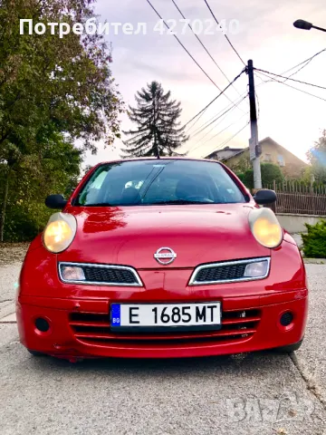 Nissan Micra 1.0 65к.с. 2004г., снимка 1 - Автомобили и джипове - 47621804