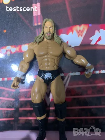 Екшън фигура WWE Triple H Трите Хикса Deluxe Aggression Jakks DX The Game figure играчка, снимка 4 - Други - 48502803