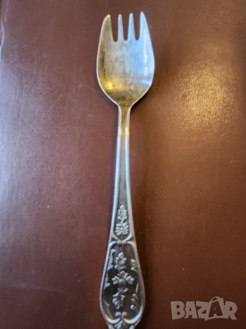 лъжици от мелхиор,рядък модел "Весна", СССР( 2 бр.супени + 4 бр. за чай/кафе + 1 за риба малка), снимка 5 - Прибори за хранене, готвене и сервиране - 42671499