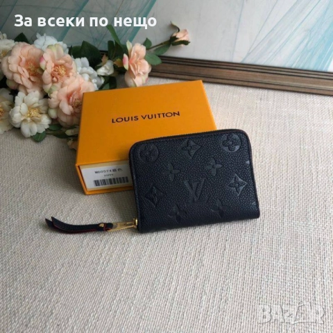 Louis Vuitton Портмоне От Естествена Кожа Код SK279, снимка 2 - Портфейли, портмонета - 52597125
