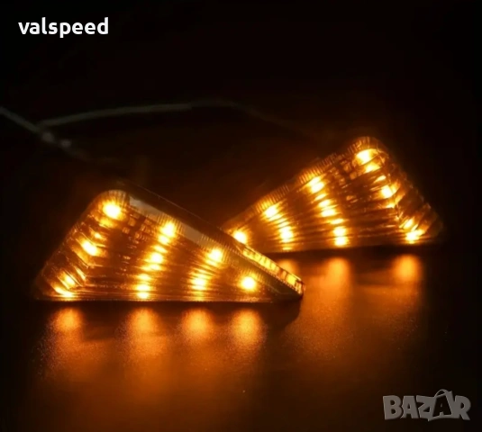 Лед мигачи за мотор,атв,утв триъгълни, снимка 3 - Аксесоари и консумативи - 53783879