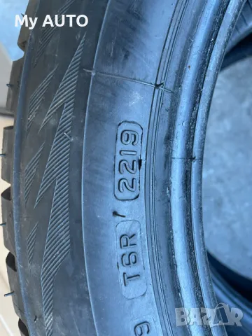 2бр зимни гуми Firestone 195/55/16 dot2219 | 7mm, снимка 5 - Гуми и джанти - 48456150