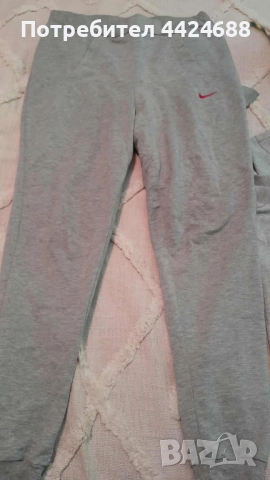 Дамските клин панталон в размер М черно и бял меланж , снимка 2 - Панталони - 52347530