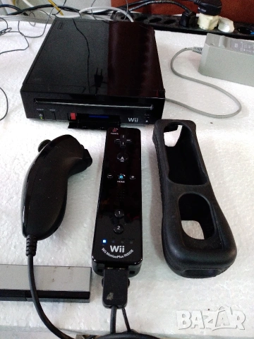 NINTENDO Wii - черна, комплект., снимка 3 - Nintendo конзоли - 53716091