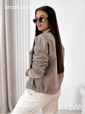 Дамско преходно яке от кадифе Ripley, 3цвята , снимка 6 - Якета - 53886466