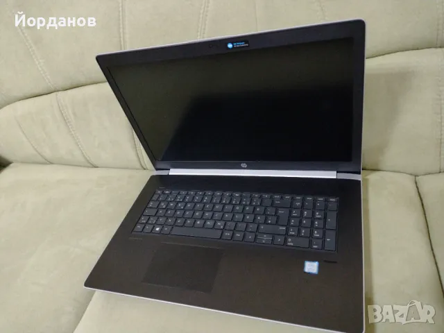 HP Probook 470 G5 17.3''Led/Core i7-8550U/16gb.ram./256ssd/Geforce 930MX 2gb., снимка 1 - Лаптопи за работа - 47482912