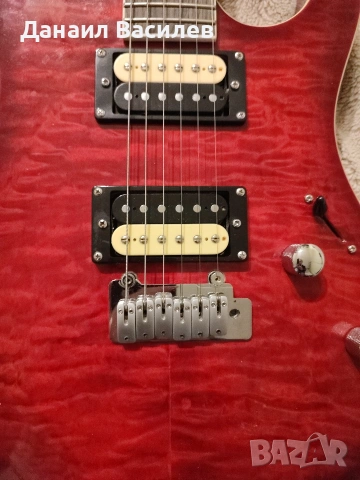 Електрическа китара J&D 805 TRB – H-H, тремоло, отлична за метъл, снимка 2 - Китари - 54226810
