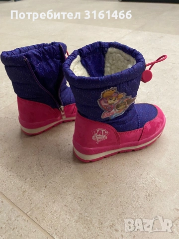 Детски ботуши с вата