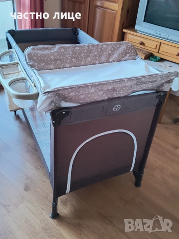 кошара сгъваема с матрак и екстри в Бургас за 35 евро, снимка 4 - Бебешки легла и матраци - 53363678