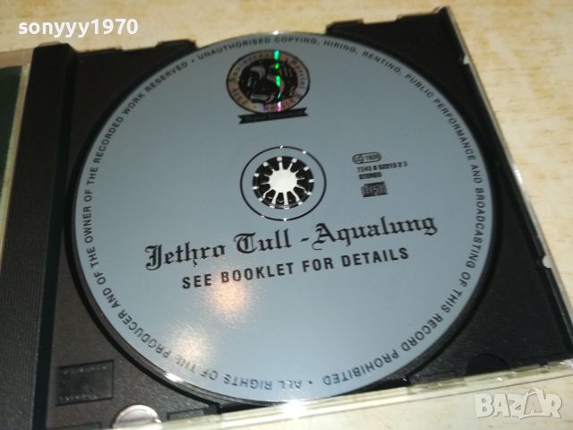 JETHRO TULL-AQUALUNG CD 2405240821, снимка 10 - CD дискове - 45885674
