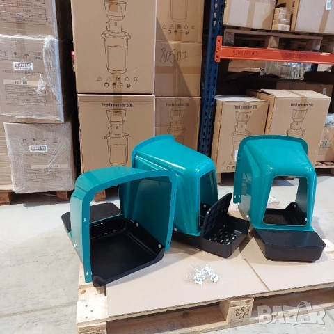 Гнезда за кокошки - комплект 5 броя / Наклонен полог за кокошки с колектор за яйца , снимка 11 - За птици - 52286342