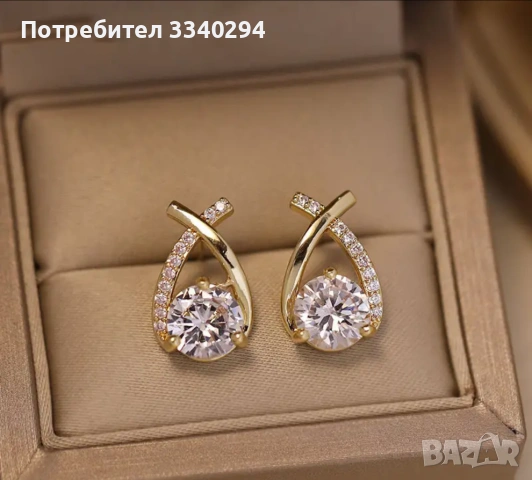 Дамски обеци от медицинска стомана