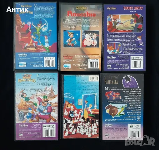 Видеокасети VHS Walt Disney Анимация, снимка 6 - Анимации - 48743899