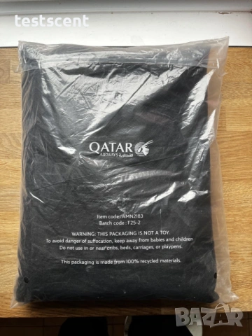 Комплект пижама Qatar Airways Бизнес Класа Formula 1 Pyjamas – унисекс размер М - чисто нови 