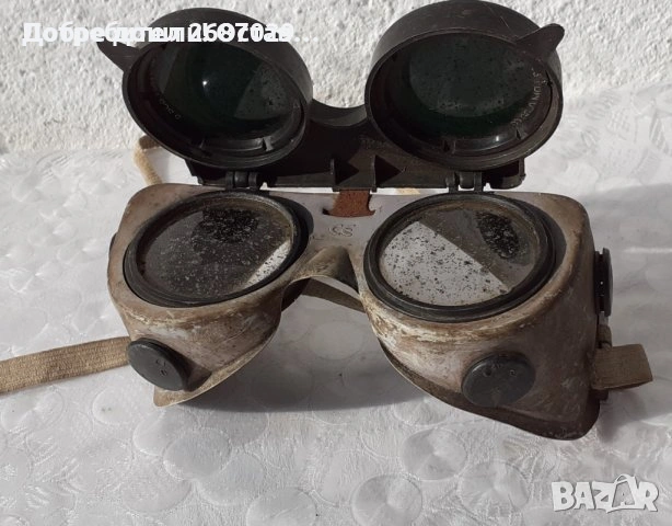 Спецодежда панталон за заварчик, руски  - 2бр.очила за заваряване, маска, маски стари, снимка 5 - Други спортове - 32975617