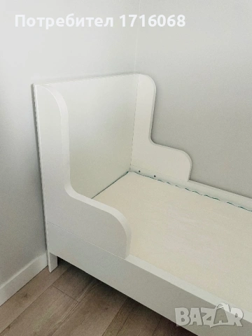 Детско разтегателно легло Икеа-BUSUNGE, снимка 5 - Спални и легла - 53665531