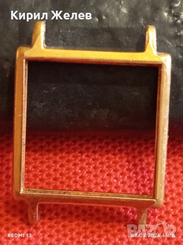 Пизлатена рамка от дамски часовник СССР за КОЛЕКЦИЯ 53636, снимка 5 - Антикварни и старинни предмети - 53399764