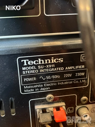 Technics комплект тунер /дек/усилвател, снимка 11 - Ресийвъри, усилватели, смесителни пултове - 51308195