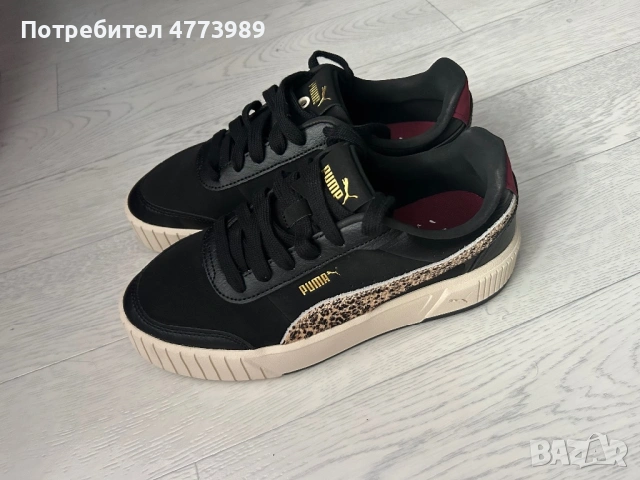 Чисто нови Puma Carina Leopard – обувани веднъж