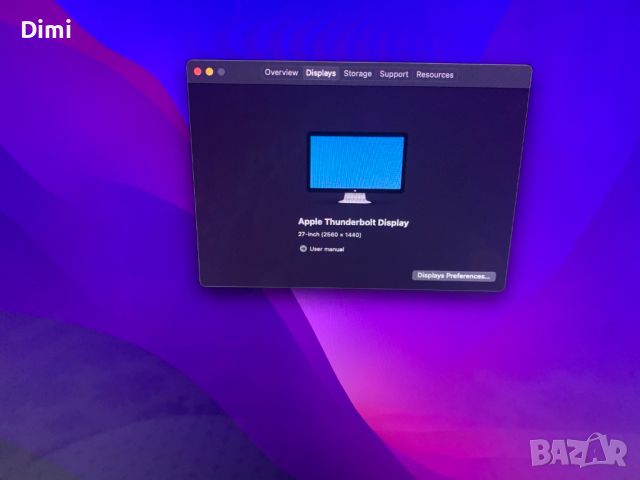Mac Mini Late (2014) +++ Apple Thunderbolt Display - 27 inch КАТО НОВ!!, снимка 2 - За дома - 45795157