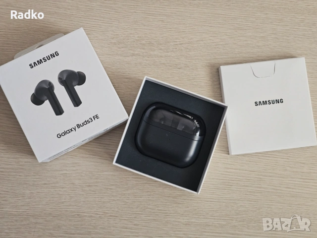 Samsung Galaxy Buds3 FE – като нови, пълен комплект